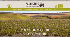 Desktop Screenshot of bannistersfarm.co.uk